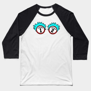 Thing 1 and Thing 2 Baseball T-Shirt